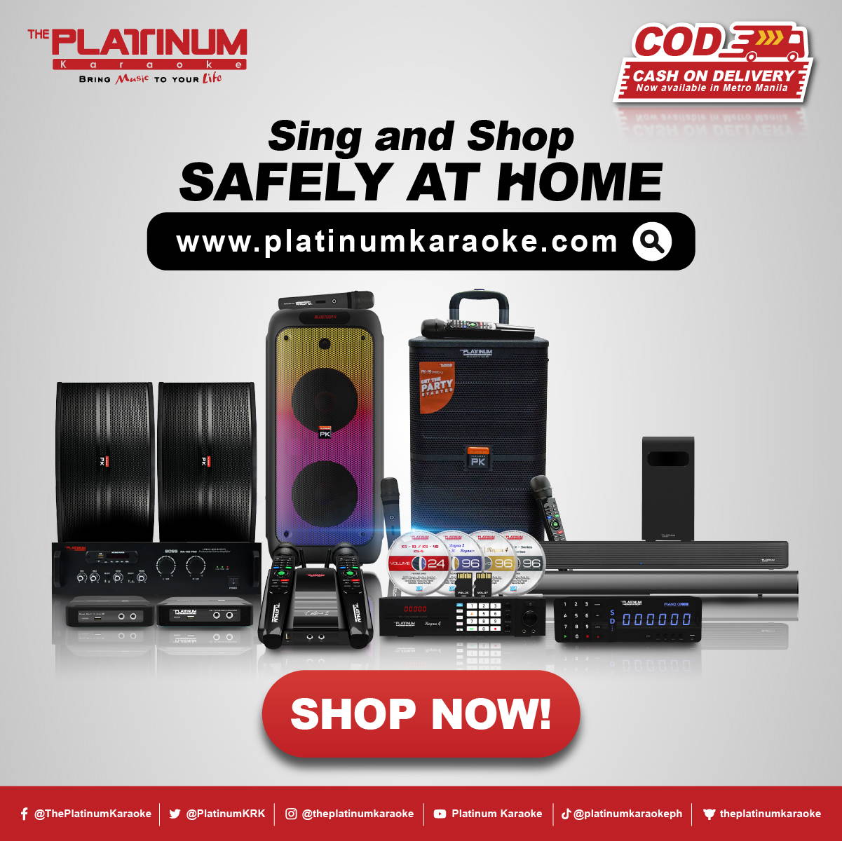 Platinum karaoke store with speaker price